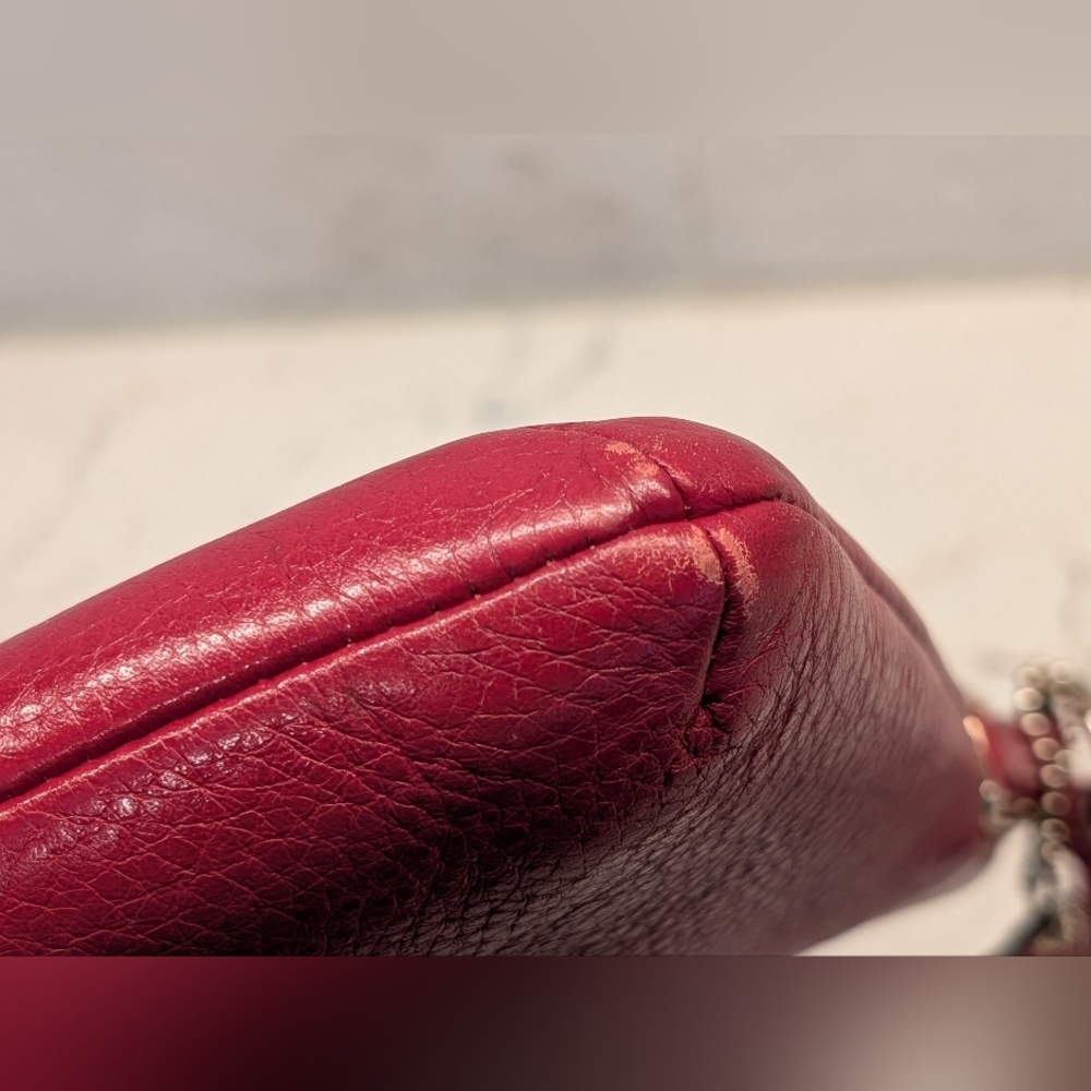 Coach Vintage Crossbody Bag - GUC - Red 10x6 Inches - Picture 12 of 13